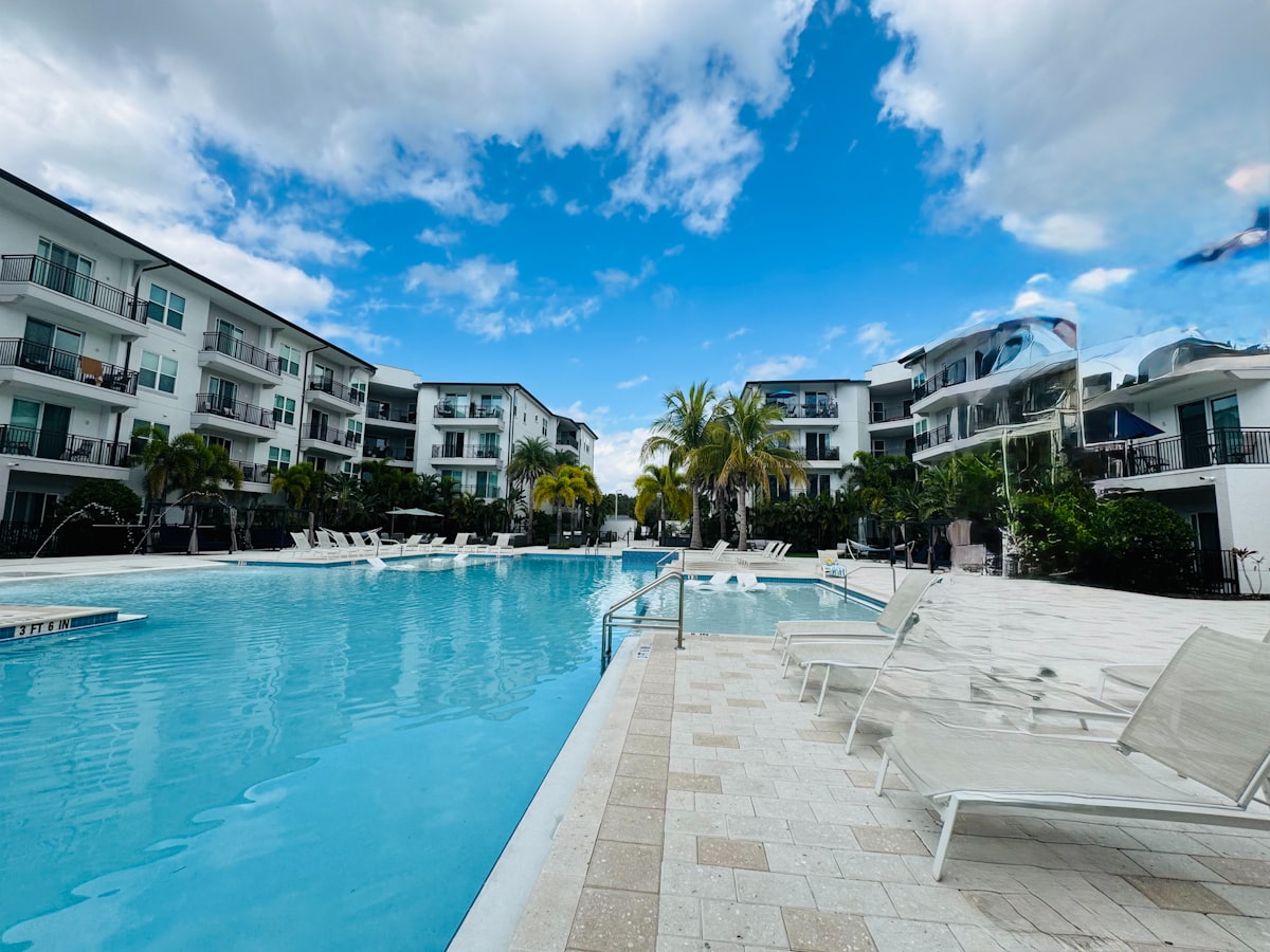 Beachfront residential complex